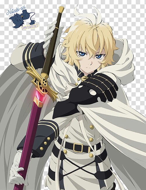 Mika Owari No Seraph, animated man transparent background PNG clipart