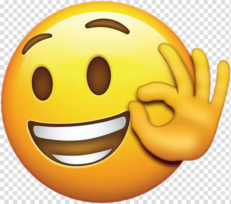 Laugh Emoji Emoticon Ok Gesture Thumb Signal Smiley Sticker