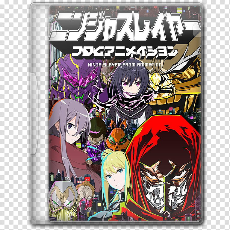 Anime  Spring Season Icon , Ninja Slayer From Animation, Ninja Slayer anime transparent background PNG clipart