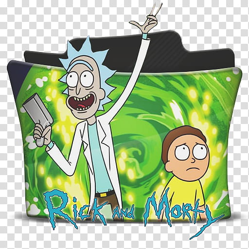 Rick and morty Folder Icon S , Rick and morty Folder Icon S transparent background PNG clipart
