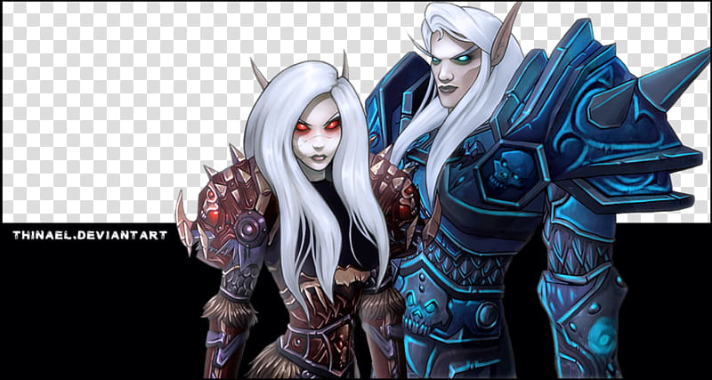 Dark Ranger and Death Knight transparent background PNG clipart