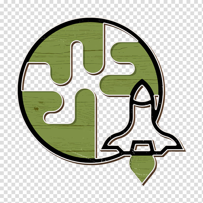 Earth icon Spacecraft icon Astronautics Technology icon, Green, Logo, Baseball Cap, Headgear, Grass, Symbol, Sticker transparent background PNG clipart