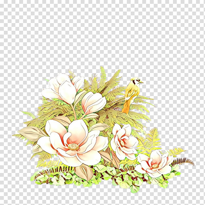 flower cut flowers plant flowering plant bouquet, Cartoon, Petal, Floristry, Magnolia transparent background PNG clipart