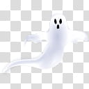 Halloween s, white ghost illustration transparent background PNG clipart