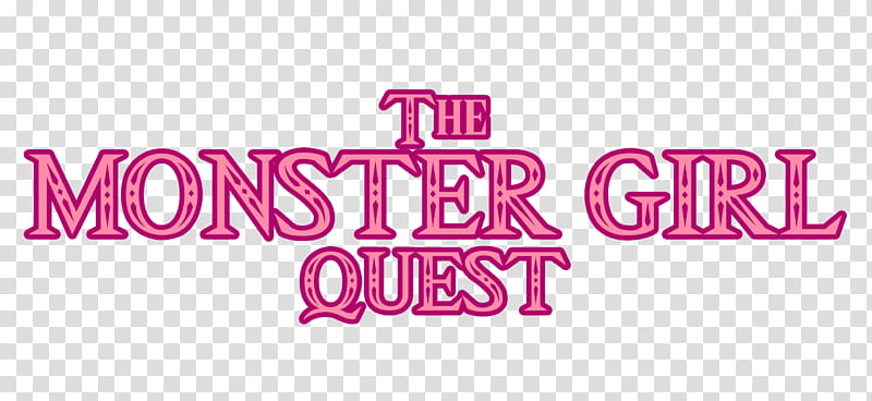 The Monster Girl Quest Logo transparent background PNG clipart