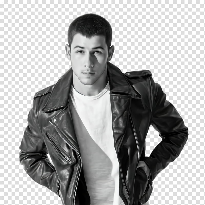 Teacher, Nick Jonas, Singer, Music, Avalanche, Numb, Leather Jacket, Song transparent background PNG clipart
