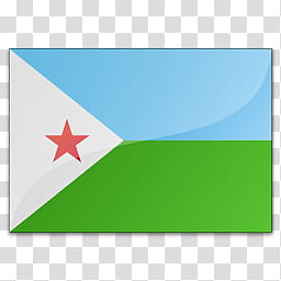 countries icons s., flag djibouti transparent background PNG clipart