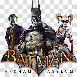 Batman Arkham Asylum Icon, Batman-AA transparent background PNG clipart