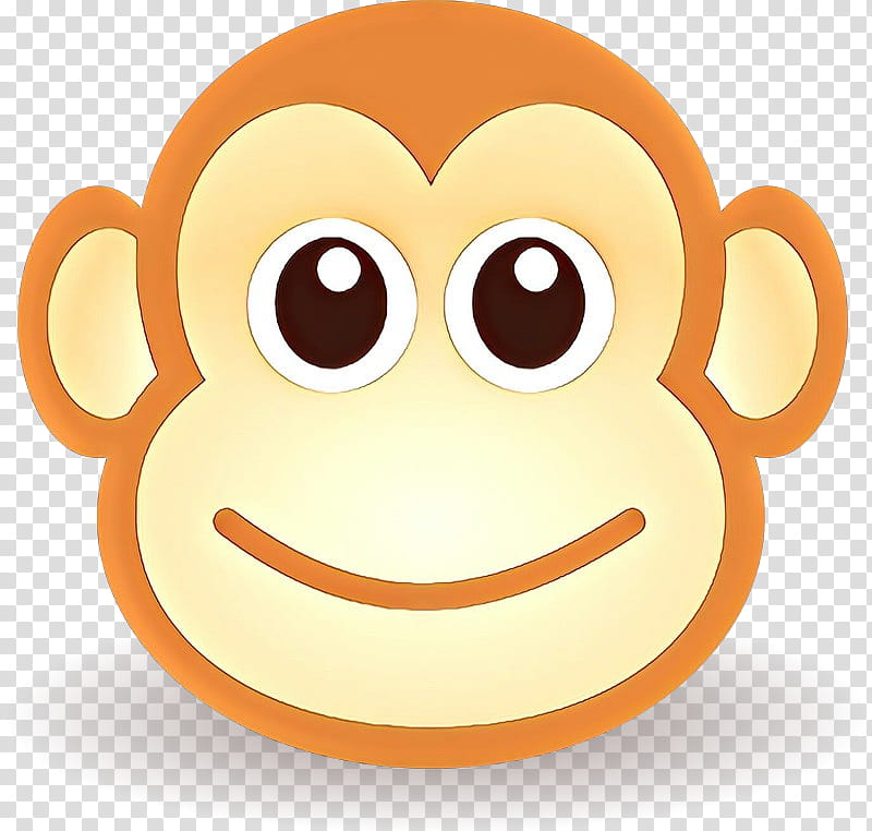 Smiley Face, Drawing, Cartoon, Monkey, Ape, Line Art, Cuteness, Funny Animal transparent background PNG clipart