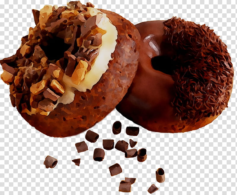 Chocolate, Lebkuchen, Rum Ball, Chocolate Truffle, Praline, Chocolate Balls, Donuts, Bagel transparent background PNG clipart