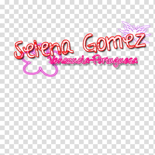 Logo SelenaGomez Ven Por transparent background PNG clipart