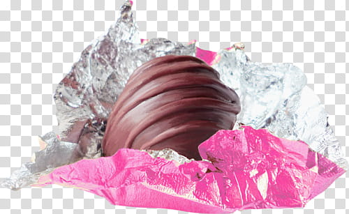 chocolate with pink candy wrapper transparent background PNG clipart