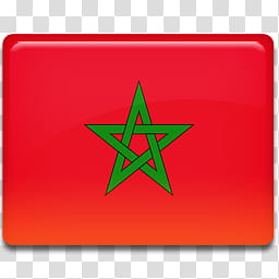 All in One Country Flag Icon, Morocco-Flag- transparent background PNG clipart