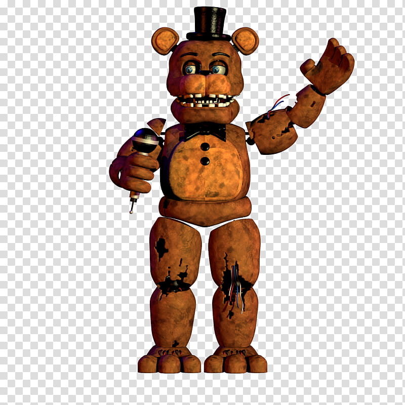 Withered Freddy Thank You Render transparent background PNG clipart