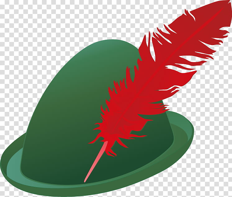 Chicken, Hat, Tyrolean Hat, Straw Hat, Green, Feather, Costume Hat, Costume Accessory transparent background PNG clipart
