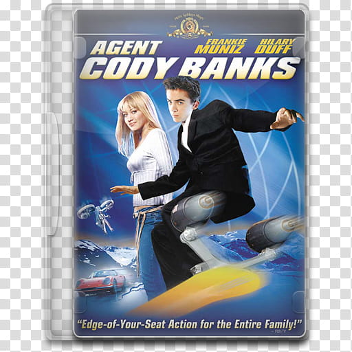 Movie Icon Mega , Agent Cody Banks, Cody Banks movie case transparent background PNG clipart