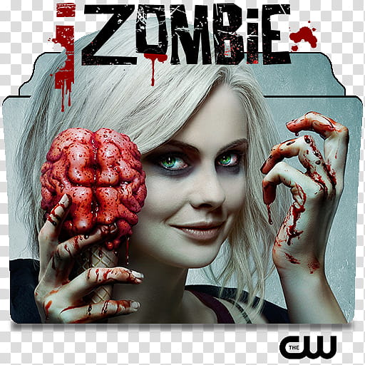 iZombie series and season folder icon, iZombie ( transparent background PNG clipart