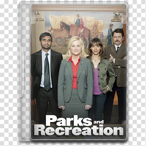 TV Show Icon , Parks and Recreation, Parks and Recreation DVD case transparent background PNG clipart
