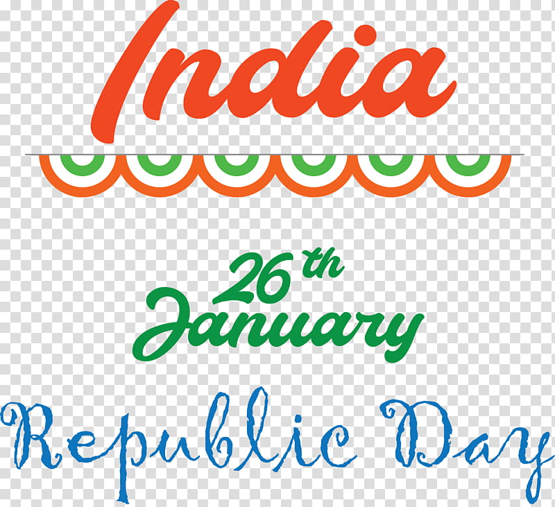 Happy India Republic Day India Republic Day 26 January, Text, Green, Line, Logo transparent background PNG clipart