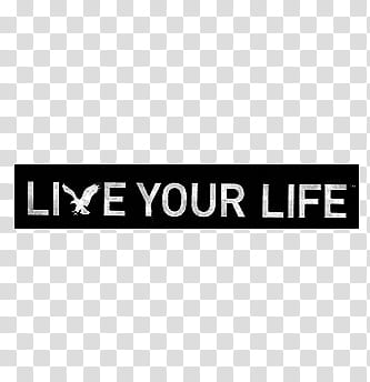 PART Material, live your life quote transparent background PNG clipart