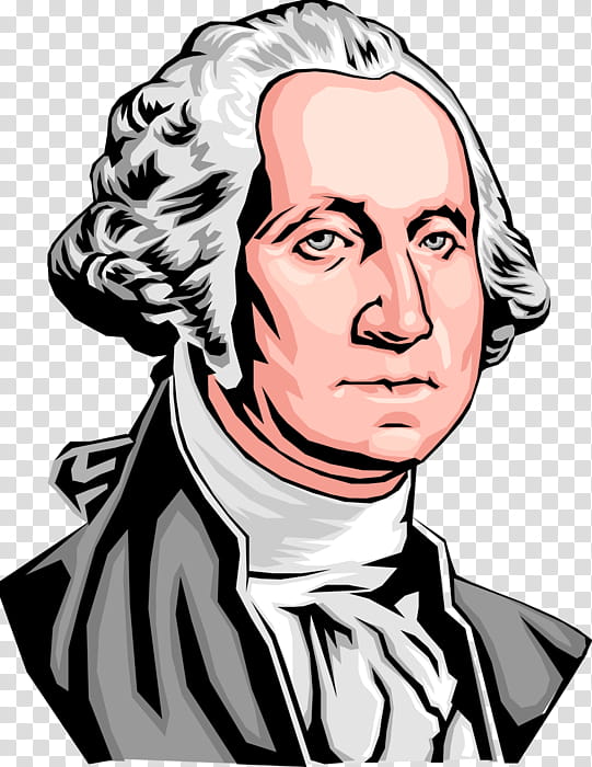 George Washington, United States Of America, George Washington 17321799, Washingtons Birthday, Drawing, Line Art, President Of The United States, Face transparent background PNG clipart