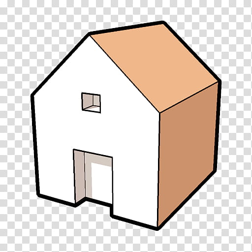 Google SketchUp icon, house transparent background PNG clipart