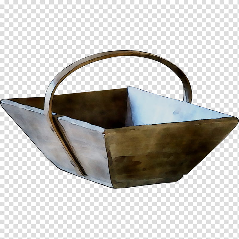 Metal, Tableware, Basket, Brown, Bowl, Beige, Bag, Leather transparent background PNG clipart