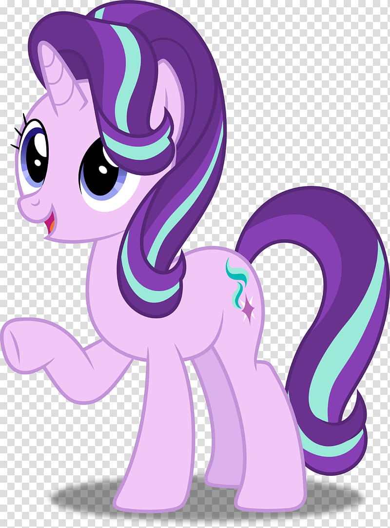 Starlight Glimmer, purple unicorn with one leg up illustration transparent background PNG clipart