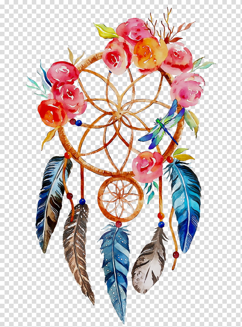 Watercolor Flower, Dreamcatcher, Drawing, Watercolor Painting, Feather, Printing, Leaf, Plant transparent background PNG clipart
