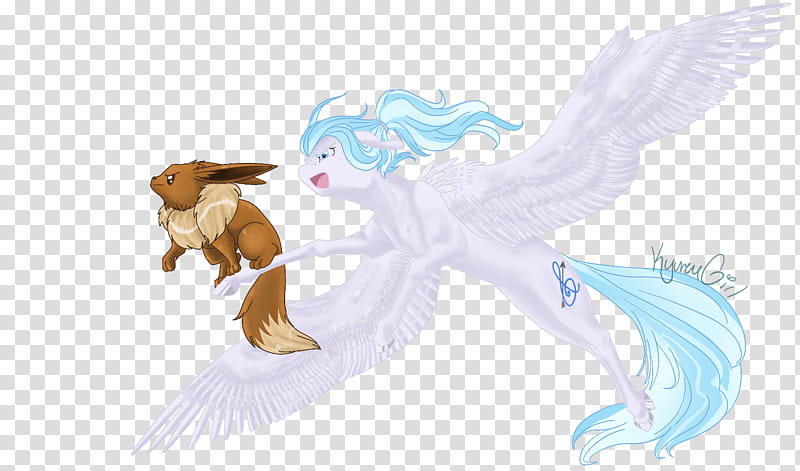 Commission Sky Battle, two white and brown cartoon characters transparent background PNG clipart
