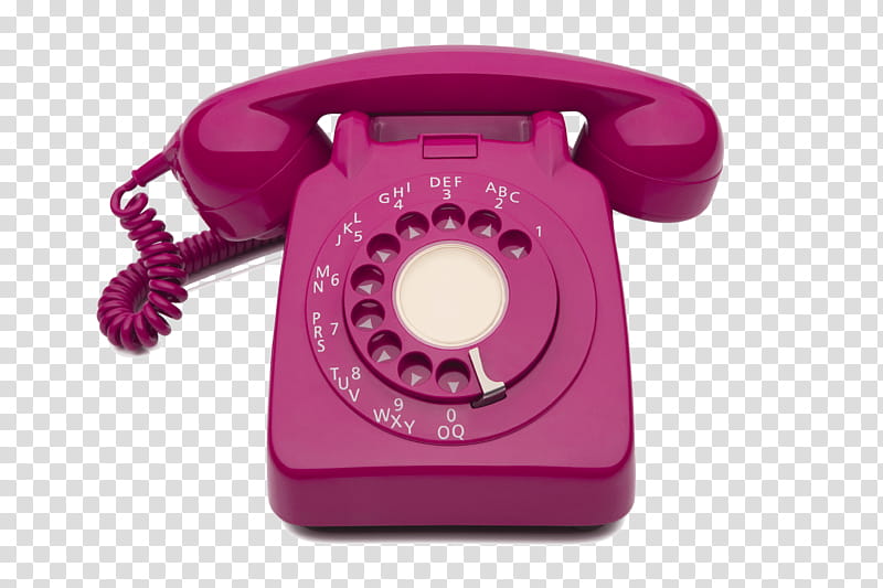 Telephone, Mobile Phones, Rotary Dial, Phone Conversation, Ringing, Telephone Call, Purple, Email transparent background PNG clipart
