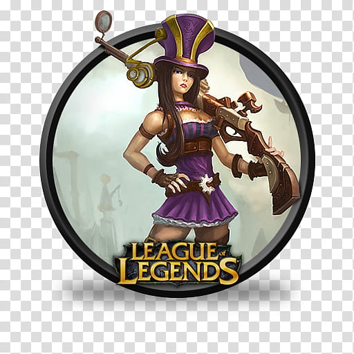 LoL icons, League of Legends Caitlyn transparent background PNG clipart
