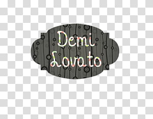 textos de Demi Lovato transparent background PNG clipart thumbnail