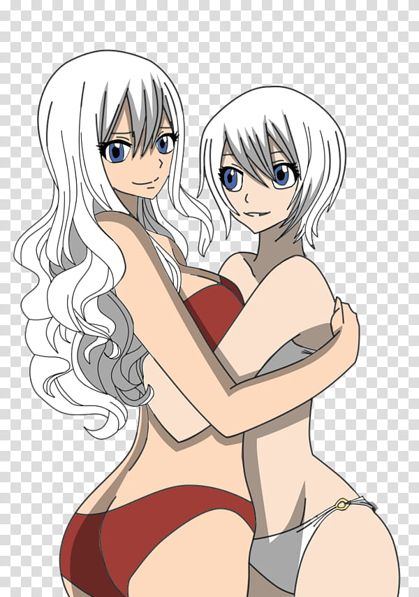 Mira And Lisanna transparent background PNG clipart