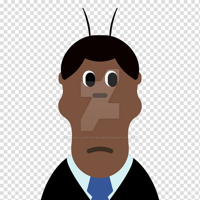 Obunga/Terraformars Obama (Twemoji Style) transparent background PNG clipart