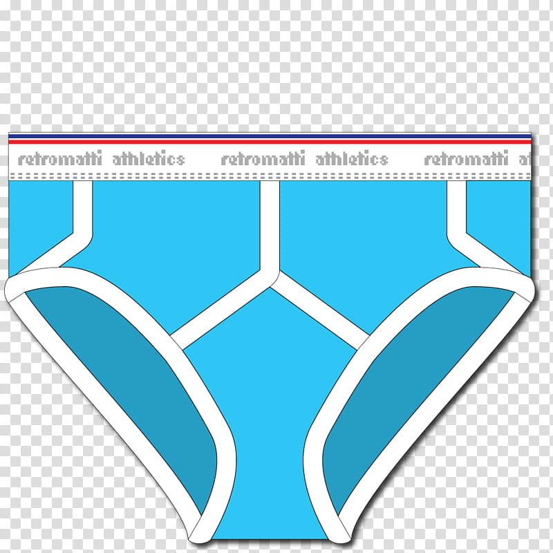 RMS PB N Q Pocket Briefs Aqua Blue transparent background PNG clipart