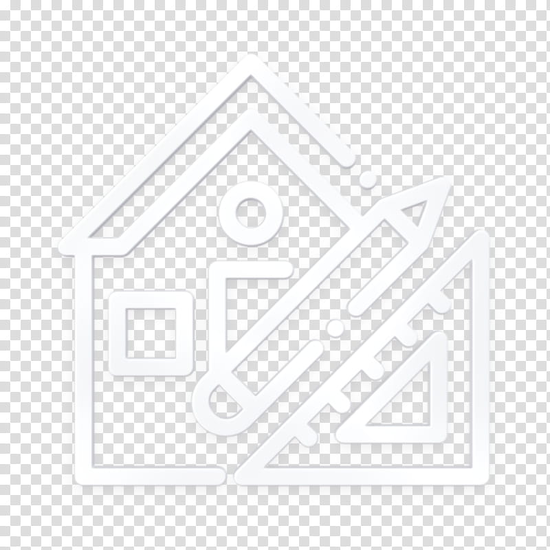 Sketch icon Home decoration icon Home icon, Text, Logo, Symbol, Graphic Design, Signage, Blackandwhite transparent background PNG clipart