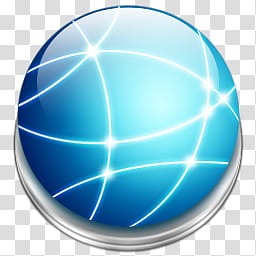Aeon, Network, round blue icon transparent background PNG clipart