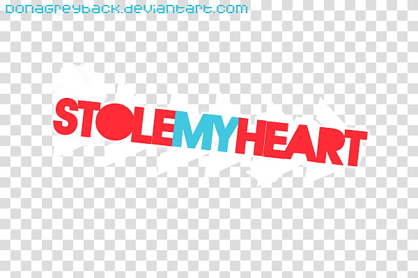 Textos D, stole my heart text overlay transparent background PNG clipart