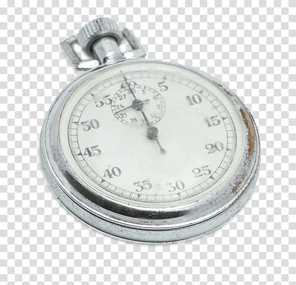 silver-colored pocket watch transparent background PNG clipart