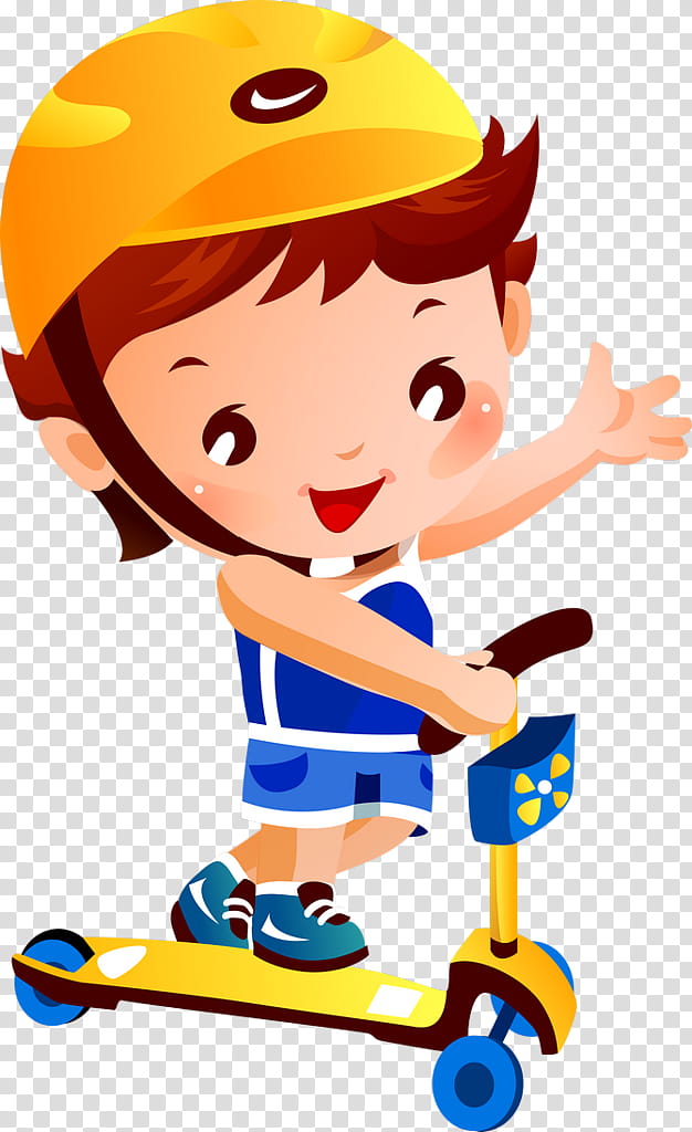 Boy, Child, Sports, Cartoon, Kick Scooter, Skateboarding, Drawing, Play transparent background PNG clipart