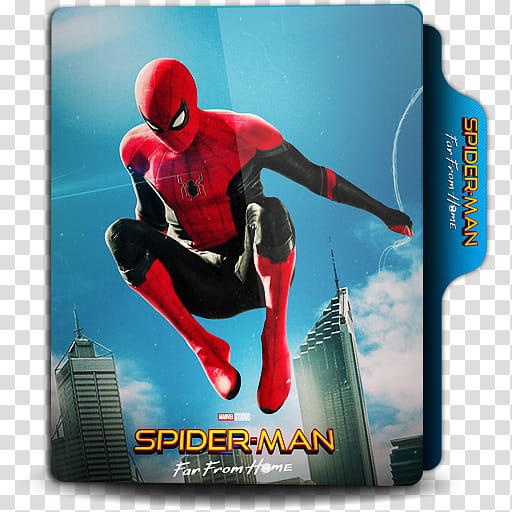 Spider Man Far From Home  Folder Icon, FFH  transparent background PNG clipart