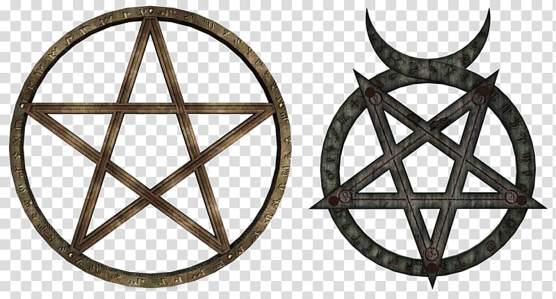 UNRESTRICTED Pentacles, two pentagram illustration transparent background PNG clipart