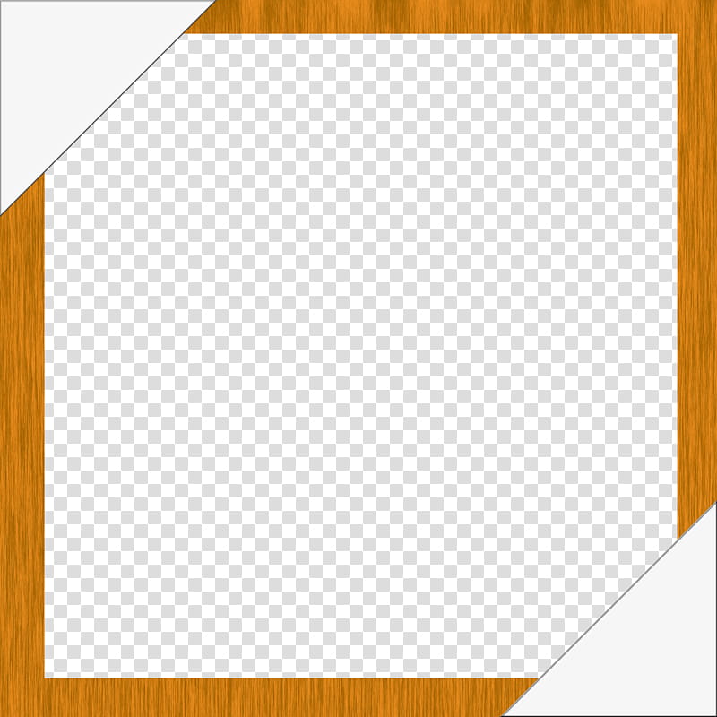 square brown frame illustration transparent background PNG clipart