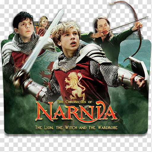 The Chronicles of Narnia Folder Icon , The Chronicles of Narnia, The Lion. The Witch and the Wardrobe transparent background PNG clipart