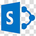 SharePoint  Logo Icons,  transparent background PNG clipart