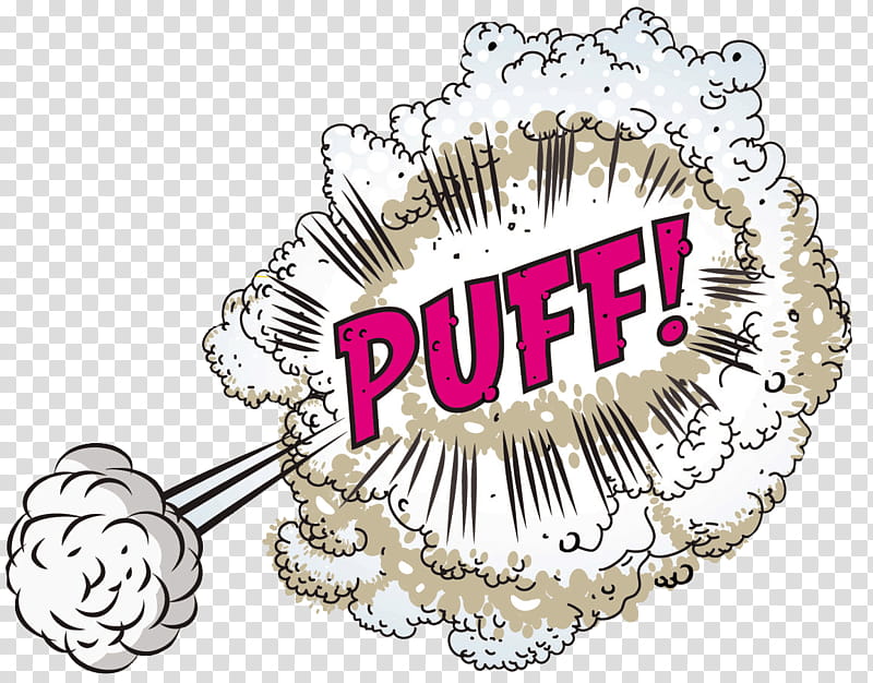 Boom, Puff illustration transparent background PNG clipart