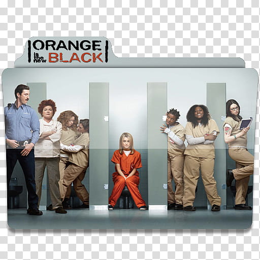 TV Show Icons , Orange is the new black transparent background PNG clipart