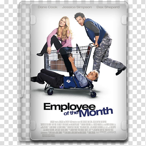 Movie Icon , Employee of the Month, Employee of the Month DVD case transparent background PNG clipart