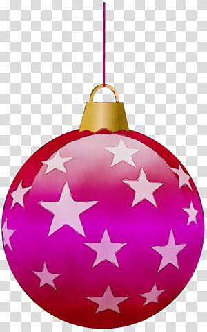 Christmas ornament, Watercolor, Paint, Wet Ink, Holiday Ornament, Christmas Decoration, Lighting, Magenta transparent background PNG clipart thumbnail
